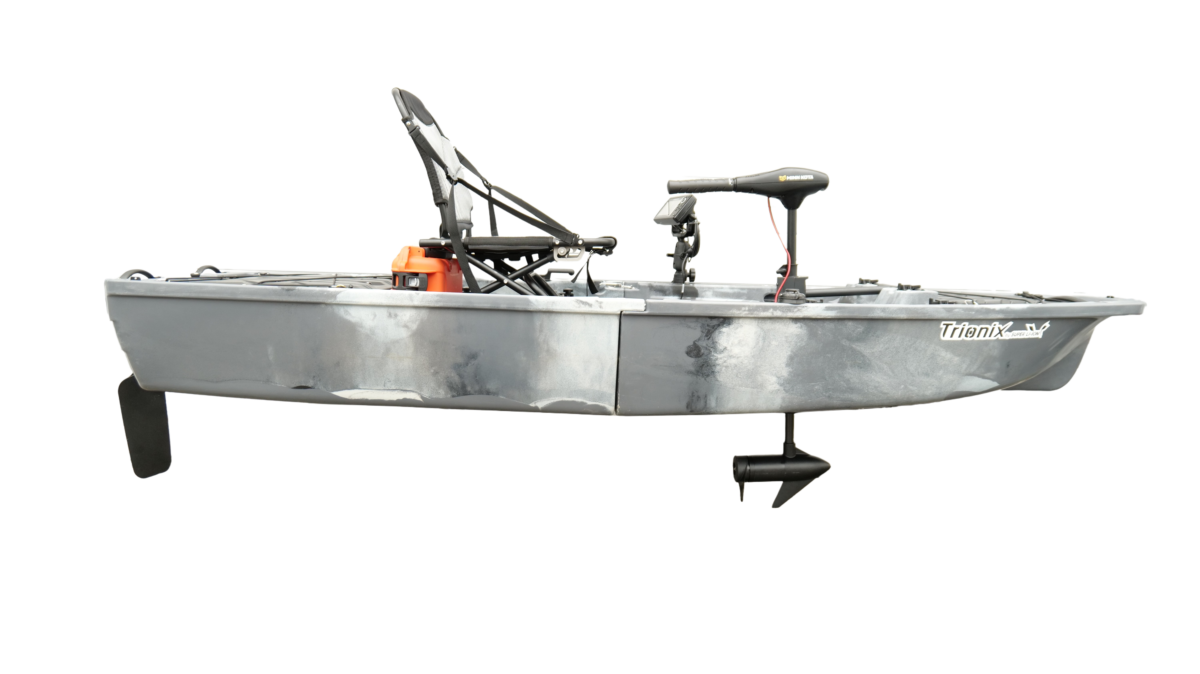 kayak de pêche avec moteur